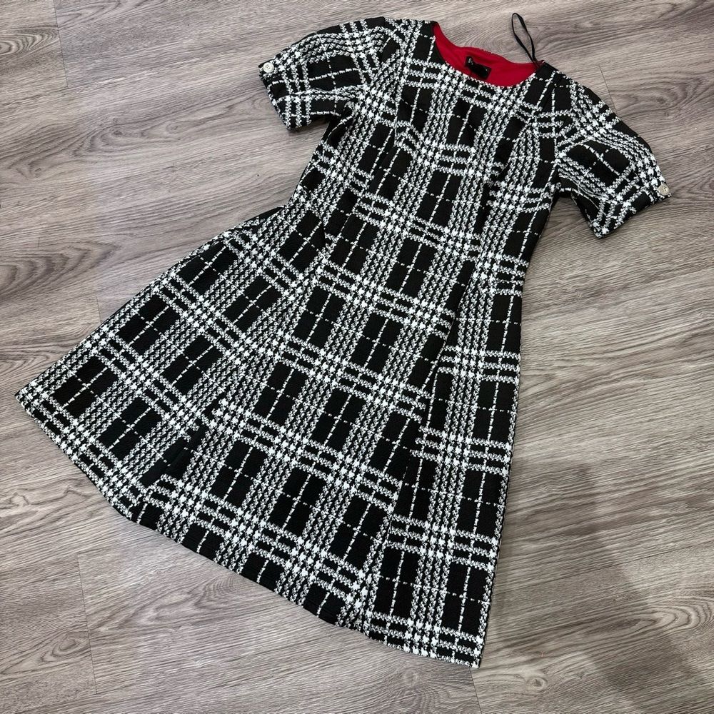 Enfocus studio women’s plaid dress size 4
